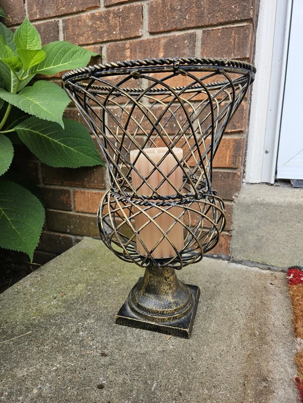Southern Living at Home French Iron Garden Urn Floor Vintage Planter 14